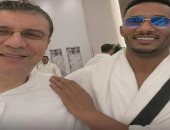 محمد رمضان وعمرو الليثى ومصطفى حسنى يؤدون مناسك الحج