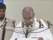 الشيخ على الحذيفى فى خطبة عرفة: لا شعارات سياسية ونداءات حزبية فى الحج
