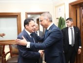 محافظ الجيزة يستقبل مساعد وزير الداخلية للتهنئة بمناسبة عيد الأضحى