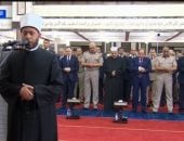 الرئيس السيسي يؤدى صلاة عيد الأضحى بمسجد الرحمن الرحيم