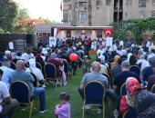 سفير تركيا يحتفل بعيد الأضحى مع عائلات تركية وفلسطينية ومصرية