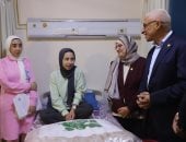 محافظ شمال سيناء يزور مستشفى العريش ويهنئ المصابين الفلسطينيين بعيد الأضحى.. فيديو وصور