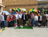  رئيس جامعة القاهرة يشارك أعضاء هيئة التدريس والعاملين فرحة تسلُّم الأضاحي