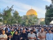 140 ألف مصلٍ يؤدون صلاة عيد الأضحى بالمسجد الأقصى.. صور 