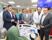 محافظ السويس يتفقد مستشفى الكبد ويهنئ العاملين والمرضى بعيد الأضحى