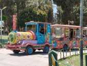 الطفطف يجذب زوار الحديقة الدولية بثانى أيام العيد