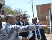 محافظ الوادي الجديد تتابع أعمال إحلال وتجديد الوحدة البيطرية بالراشدة 