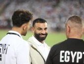 ظهور خاص لمحمد صلاح في استاد القاهرة قبل مواجهة روسيا.. صور