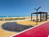 اول صور للممشى السياحى الجديد فى مارينا العلمين