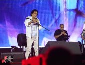 الكينج محمد منير أضاء سماء مهرجان العلمين الجديدة وأمتع الجمهور بأغانيه