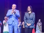 وزيرة الثقافة تفتتح غرام فى الكرنك على مسرح البالون بحضور جماهيري