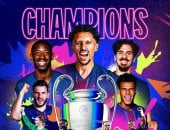 باريس سان جيرمان بطل دوري أبطال أوروبا للموسم الثاني على التوالي.. صور 