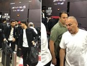 بعثة المنتخب تغادر مطار القاهرة فى طريقها إلى أمريكا للمشاركة فى كأس العالم