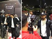 بعثة المنتخب تصل مطار القاهرة استعدادا للسفر لأمريكا للمشاركة بكأس العالم