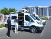 سيارات الأحوال المدنية المتنقلة تخدم رواد العلمين الجديدة