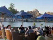 فسحة فى النيل بـ20 جنيها.. جولة داخل نادى الرى فى عيد الأضحى.. فيديو 