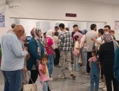 ​إقبال جماهيرى كبير على مونوريل شرق النيل فى آخر أيام إجازة عيد الأضحى