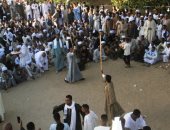 التحطيب فى صعيد مصر.. لعبة عصا تجمع أبناء القبائل بأسوان.. صور