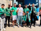 جماهير النادي المصري في طريقها إلى السويس لمؤازرة الفريق أمام "زد".. فيديو