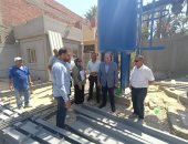 نائب محافظ الجيزة يتابع مشروع الصرف الصحى بالمناطق المحرومة بكرداسة