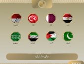 مصر و7 دول إسلامية وعربية تدين اقتحامات الأقصى ورفع العلم الإسرائيلي داخله