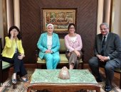 وزيرة الثقافة ورئيسة المجلس القومى للطفولة تبحثان سبل التعاون المشترك