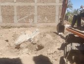 حملة مكبرة تزيل تعديات على 13 فدان أملاك دولة وزراعة بأبوتشت وقفط بقنا