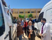 الكشف على 833 مواطنا خلال قافلة طبية مجانية بقرية البياضية بالإسماعيلية