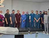 إنقاذ حياة مريضة بورم سرطاني ضخم بالغدة الدرقية في مستشفى كفر شكر التخصصي
