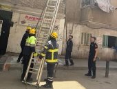 الداخلية تنقذ قطة عالقة في شرفة عقار بشبرا