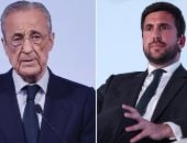 بيريز يهاجم منافسه على رئاسة الريال: يريد إفقار النادى والاستيلاء عليه