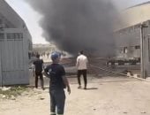 السيطرة على حريق مخزن فى منطقة برج العرب بالإسكندرية