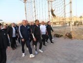 وزير الدفاع وعدد من الوزراء يتفقدون الإعداد والتأهيل بالأكاديمية العسكرية