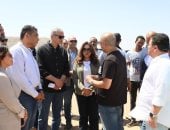 وزيرة التنمية المحلية والبيئة تتفقد مشروعات المخلفات بالبحر الأحمر