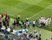 توقف مباراة السعودية ضد بورتوريكو في بروفة كأس العالم بسبب عاصفة رعدية