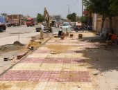 محافظ الإسكندرية يوجه بسرعة استكمال أعمال رصف الطرق وترميم الأسفلت المتهالك