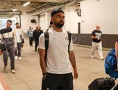 وصول لاعبى منتخب مصر إلى ملعب هينتنجتون لمواجهة البرازيل.. صور