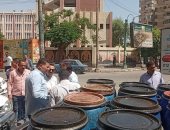ضبط سيارة محملة بزيوت غير صالحة للاستهلاك الآدمى بالمنيا