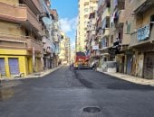 محافظ الإسكندرية: متابعة أعمال رصف الطرق وترميم الحفر والمطبات