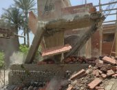 إزالة مخالفات بناء وتعديات على الأراضى الزراعية خلال حملات بمراكز وأحياء الجيزة