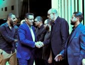 وصول نقيب الصحفيين لتقديم العزاء فى الزميل الراحل أحمد عادل بمسجد الحامدية الشاذلية