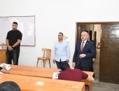 انتظام امتحانات كلية الهندسة بجامعة قناة السويس.. حضور 385 طالبا داخل 17 لجنة
