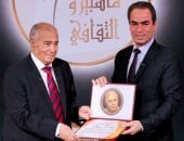 فاروق جويدة علي شاشة الأولى فى صالون ماسبيرو الثقافي الجمعة