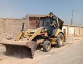 محافظة سوهاج: رفع أكثر من 50 طن مخلفات بمدينة جهينة