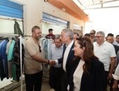 محافظ الجيزة يفتتح سوق بولاق الدكرور الحضارى.. وتسكين 93 بائعا كمرحلة أولى