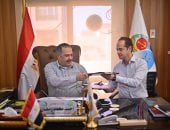 مياه القناة توقع عقد استثمار 330 فدانا بمحطة معالجة سرابيوم بلإسماعيلية