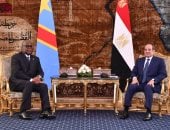 الرئيس السيسى يستقبل رئيس الكونغو الديمقراطية بقصر الاتحادية