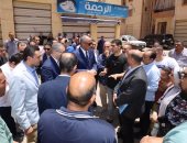 محافظ كفر الشيخ يتفقد بدء أعمال تغذية الكهرباء بعمارات تحيا مصر