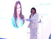 دنيا سمير غانم تبكى فى احتفالية يونيسف.. وتشكر أسرتها على الدعم