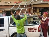 ضبط 125 مخالفة فى حملة لشرطة المرافق على الأسواق بحى شرق سوهاج
